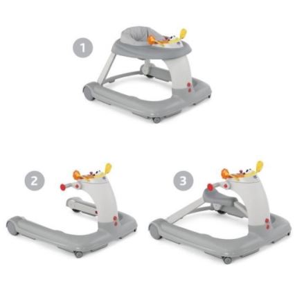 Chicco - Baba járóka 1-2-3 szürke