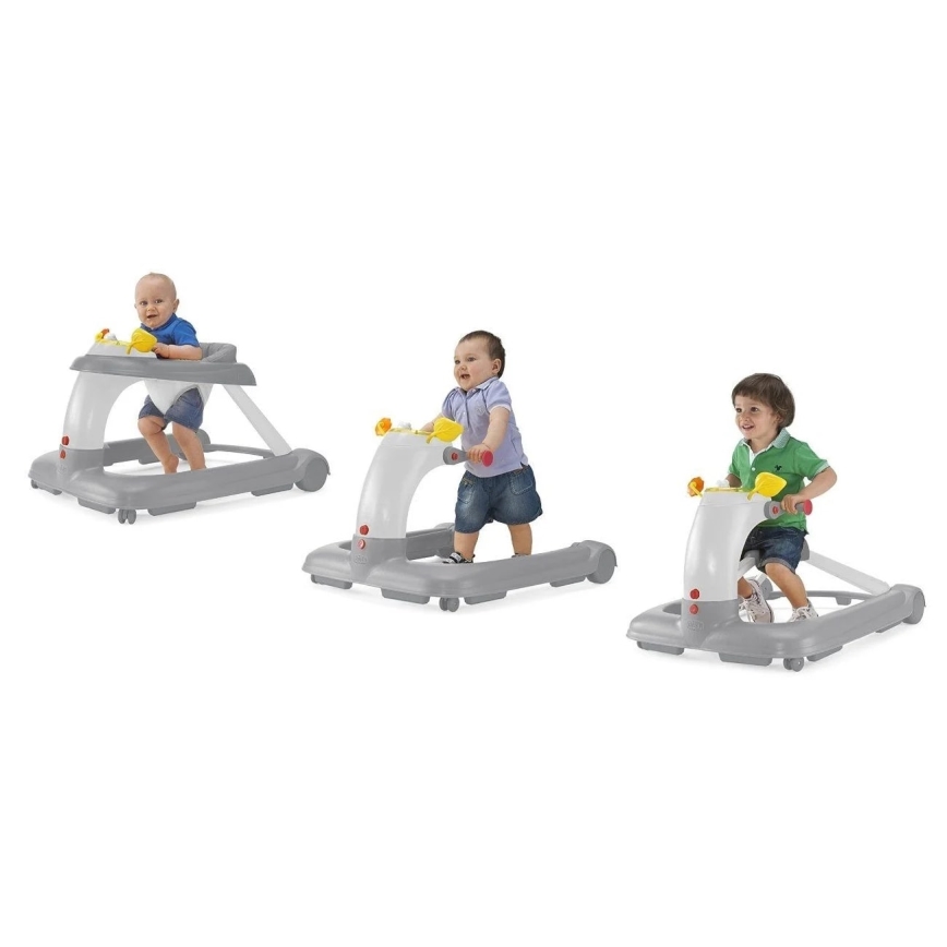 Chicco - Baba járóka 1-2-3 szürke