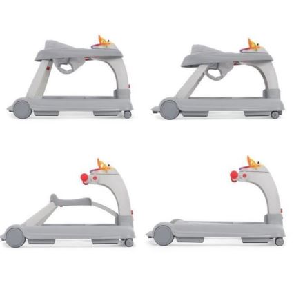 Chicco - Baba járóka 1-2-3 szürke