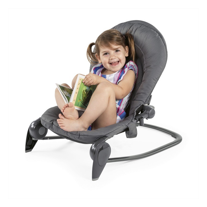 Chicco - Baba ringató HOOPLA sötétszürke