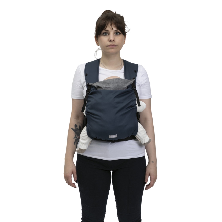 Chicco - Babahordozó SKIN FIT sötét kék