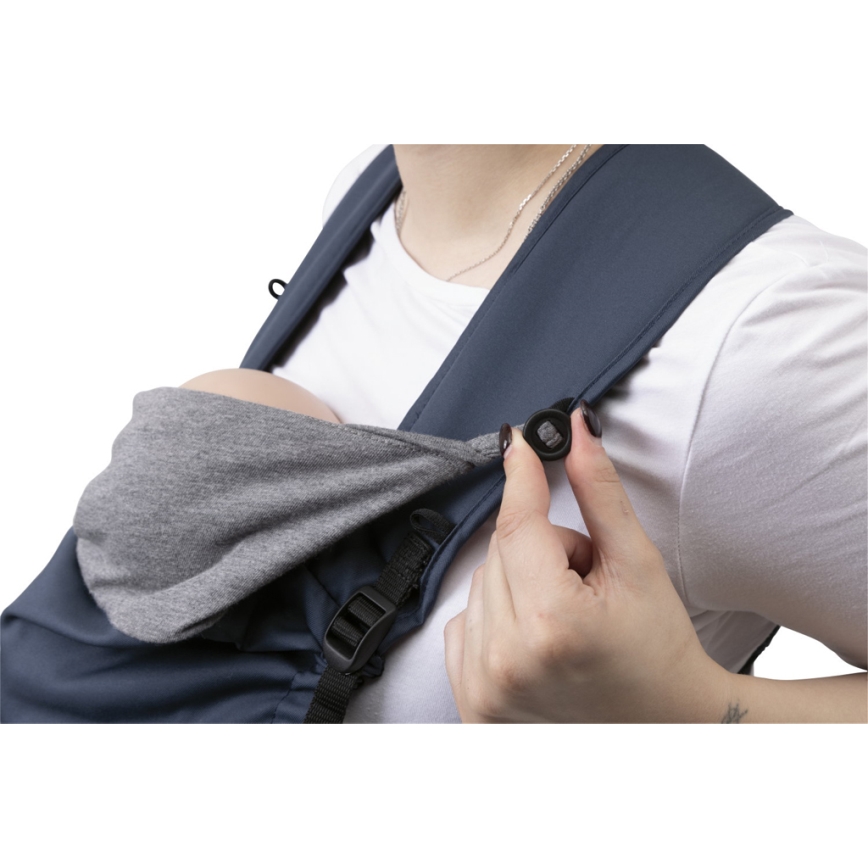 Chicco - Babahordozó SKIN FIT sötét kék