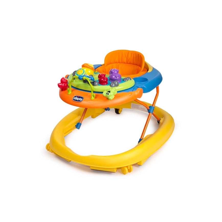 Chicco - Babajáróka WALKY TALKY 2xAA sárga/kék