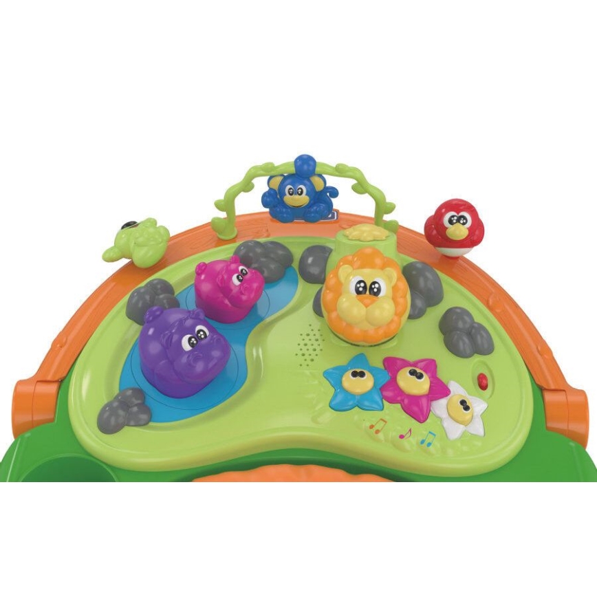 Chicco - Babajáróka WALKY TALKY 2xAA sárga/kék