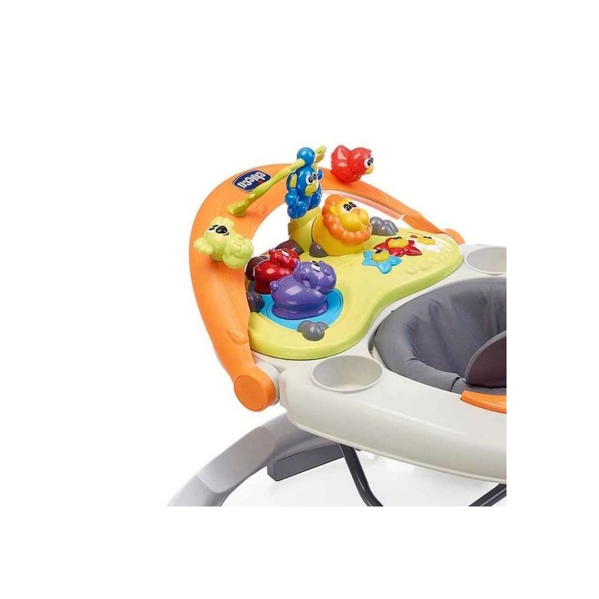 Chicco - Babajáróka WALKY TALKY 2xAA szürke