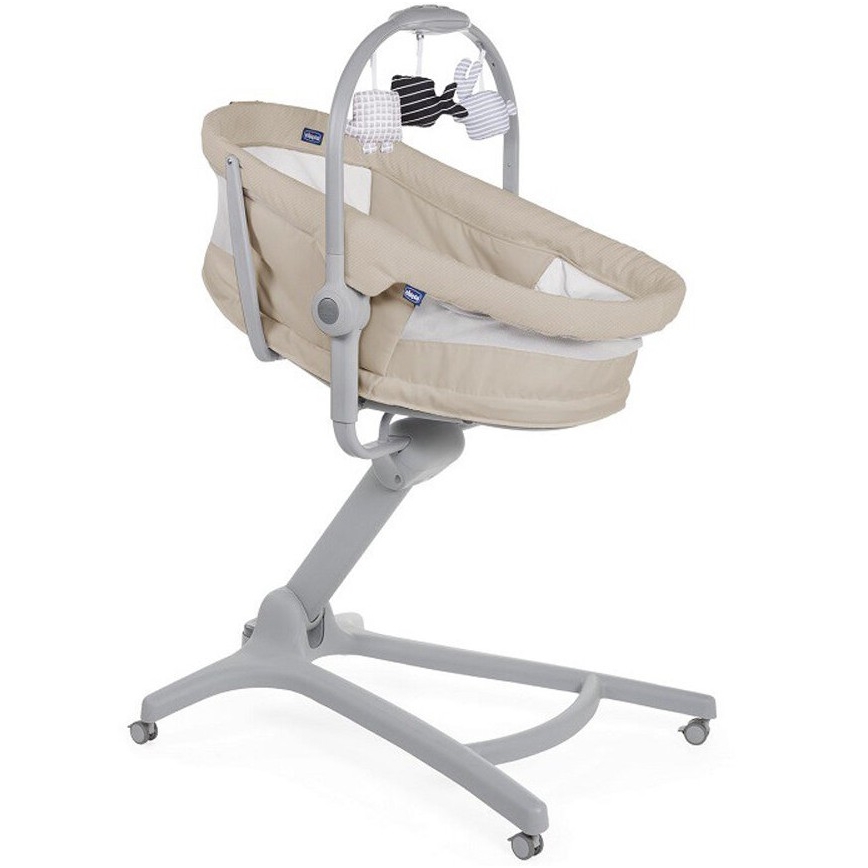 Chicco - 4 az 1-ben BABY HUG babaágy bézs színben
