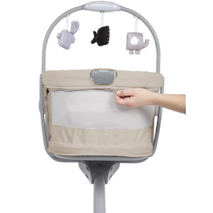 Chicco - 4 az 1-ben BABY HUG babaágy bézs színben