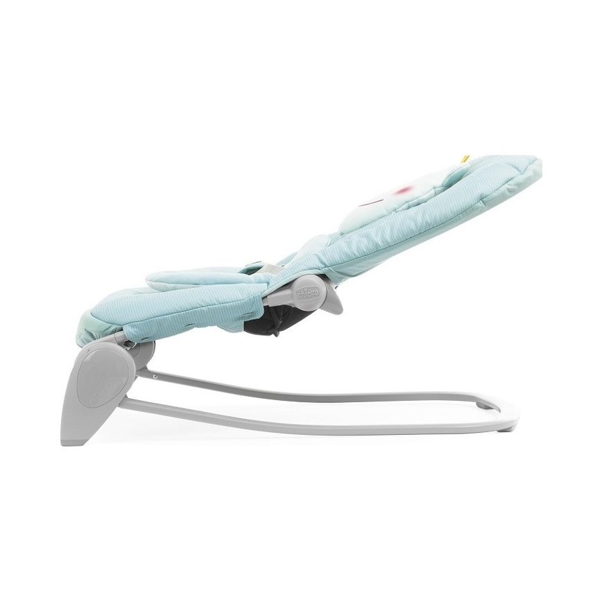 Chicco - BALLOON Froggy vibrációs babaszék dallammal, 2xAA + 1xLR20, kék