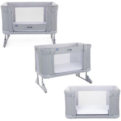 Chicco - Bölcső 3in1 3v1 NEXT2ME FOREVER világos szürke