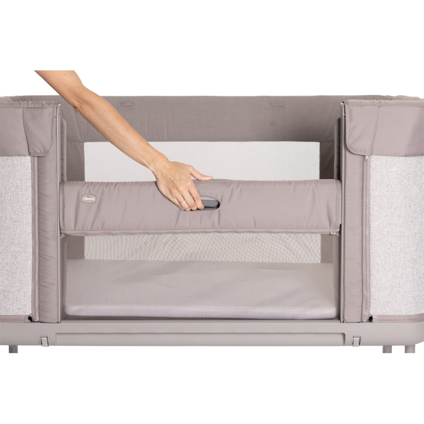 Chicco - Bölcső 3in1 NEXT2ME FOREVER szürke