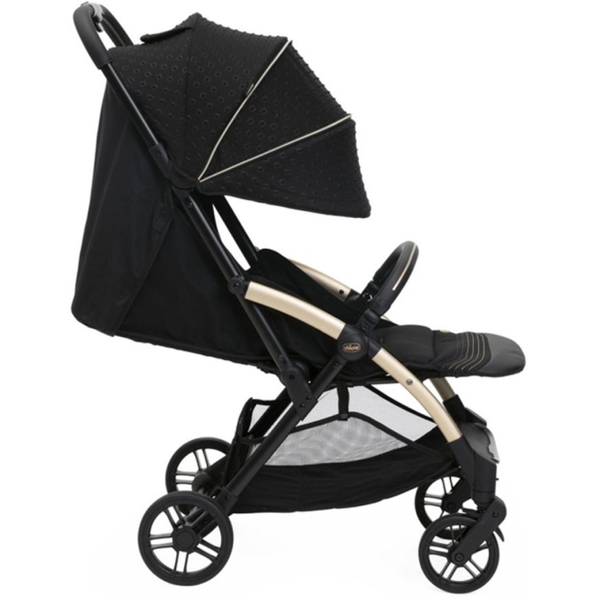 Chicco - GOODY XPLUS fekete sport babakocsi Re_Lux Eco+ + ALL AROUND futóbicikli