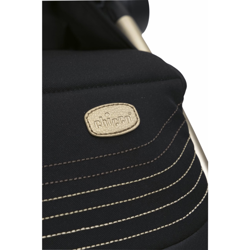 Chicco - GOODY XPLUS fekete sport babakocsi Re_Lux Eco+ + ALL AROUND futóbicikli