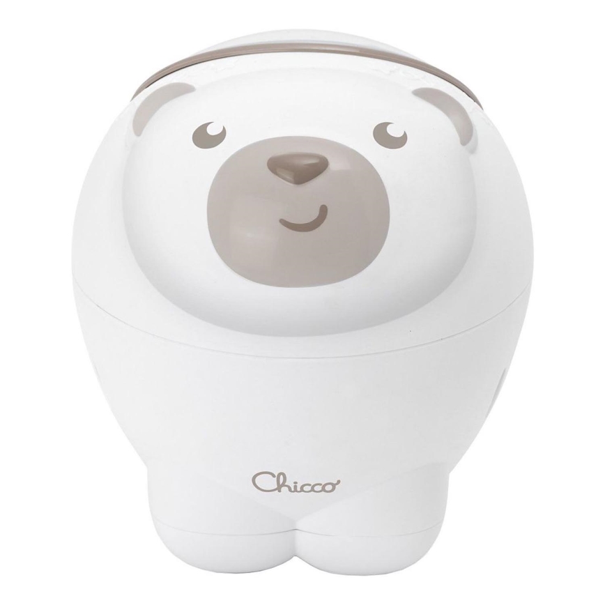 Chicco - Gyerek projektor 2in1 POLAR BEAR 3xAA bézs