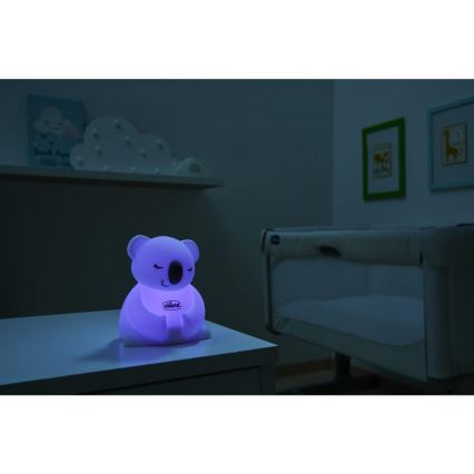 Chicco - Gyermek éjjeli lámpa SWEET LIGHTS koala