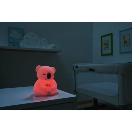 Chicco - Gyermek éjjeli lámpa SWEET LIGHTS koala
