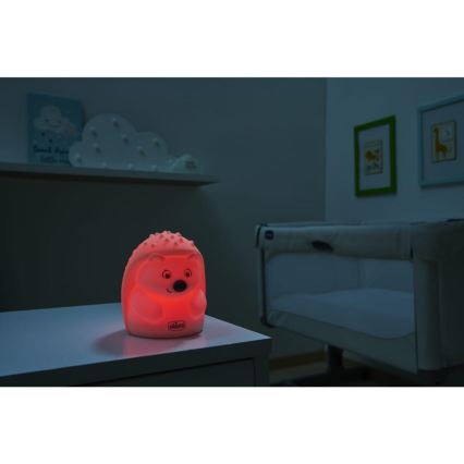 Chicco - Gyermek éjjeli lámpa SWEET LIGHTS sün
