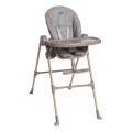 Chicco - Gyermek étkezőszék Polly Essential - szürke/barna