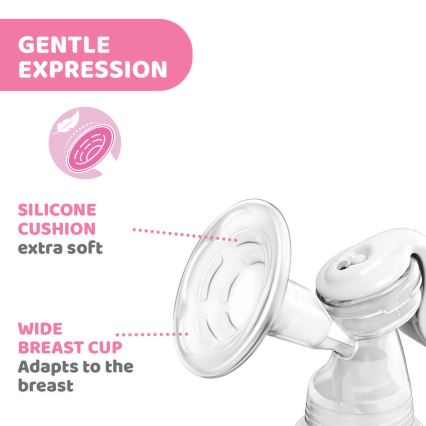 Chicco - Kézi mellszívó Natural Feeling