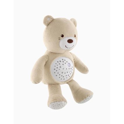 Chicco - Projektor dallammal BABY BEAR 3xAAA bézs