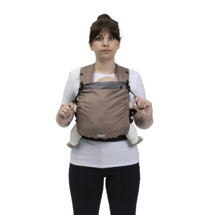 Chicco - Babahordozó SKIN FIT barna