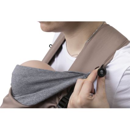 Chicco - Babahordozó SKIN FIT barna