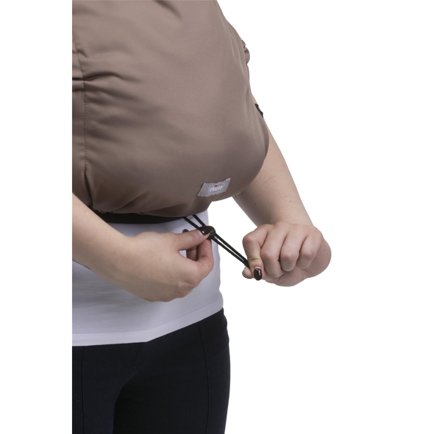 Chicco - Babahordozó SKIN FIT barna