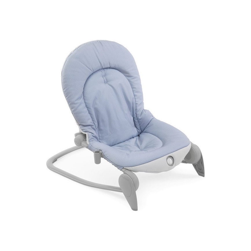 Chicco - Vibrációs babapihenő dallammal BALLOON Dots 2xAA + 1xLR20 kék