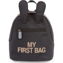 Childhome - Gyermek hátizsák MY FIRST BAG fekete