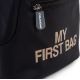 Childhome - Gyermek hátizsák MY FIRST BAG fekete