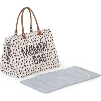 Childhome - Pelenkázótáska MOMMY BAG leopárdmintás