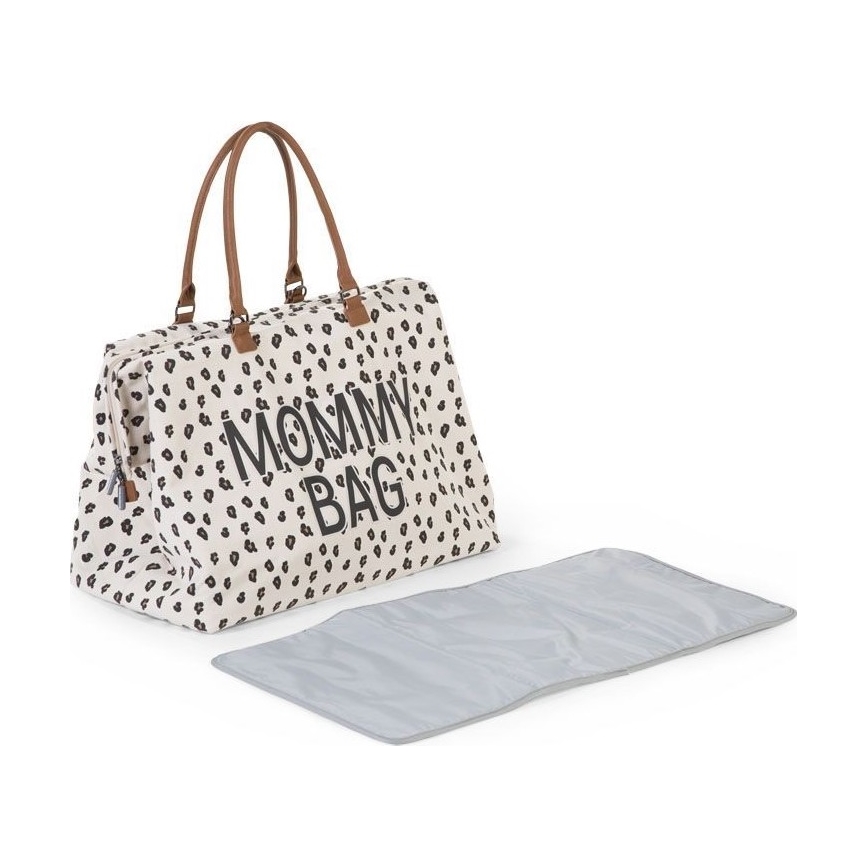 Childhome - Pelenkázótáska MOMMY BAG leopárdmintás