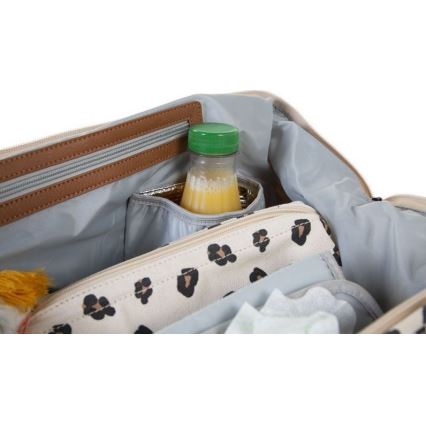 Childhome - Pelenkázótáska MOMMY BAG leopárdmintás