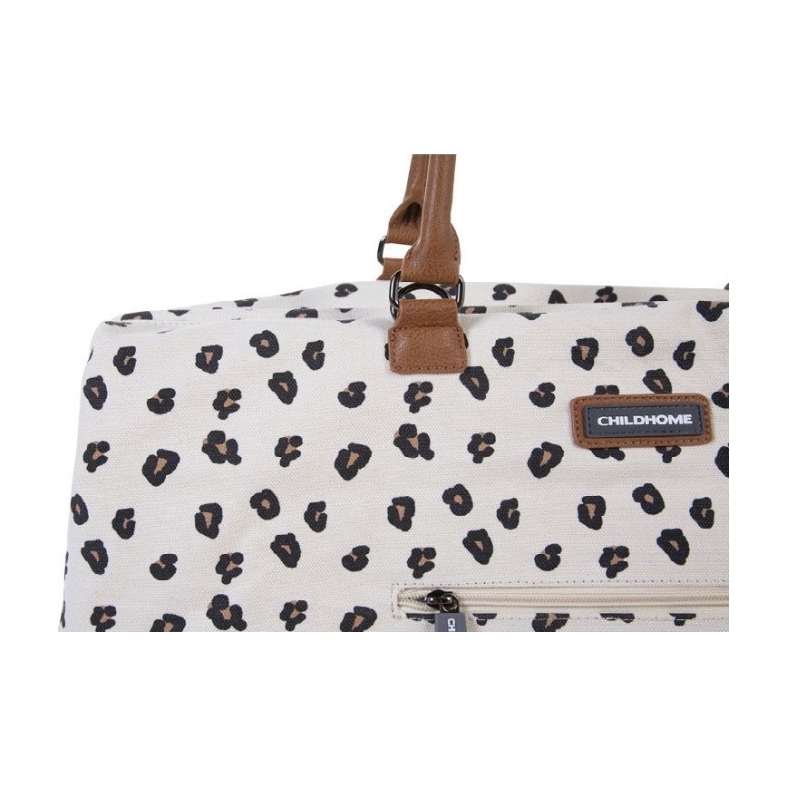 Childhome - Pelenkázótáska MOMMY BAG leopárdmintás