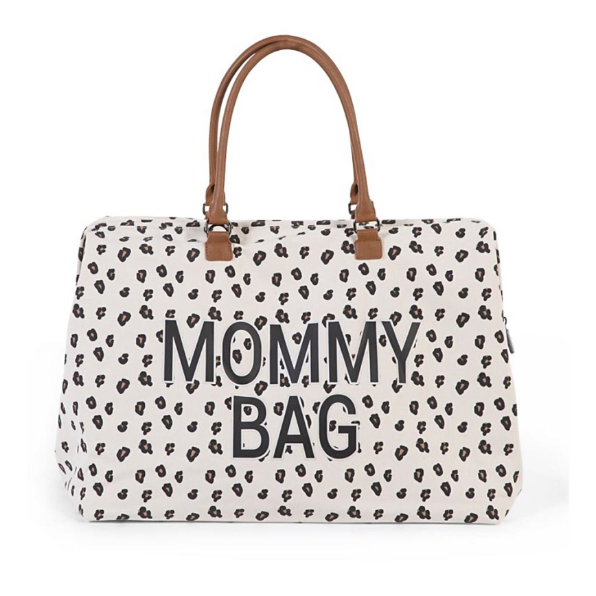 Childhome - Pelenkázótáska MOMMY BAG leopárdmintás