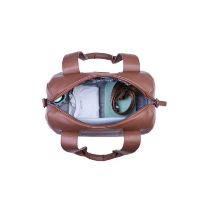 Childhome - Pelenkázótáska MOMMY CLUB LEATHER barna