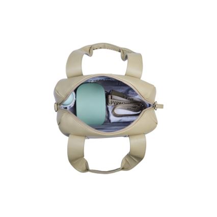 Childhome - Pelenkázótáska MOMMY CLUB LEATHER bézs