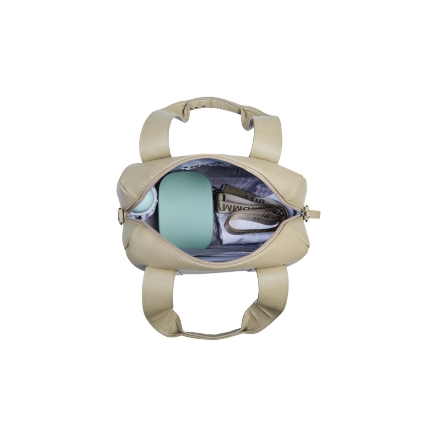 Childhome - Pelenkázótáska MOMMY CLUB LEATHER bézs