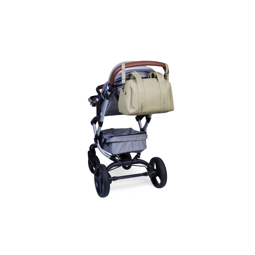 Childhome - Pelenkázótáska MOMMY CLUB LEATHER bézs