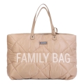 Childhome - Utazótáska FAMILY BAG PUFFERED krémes