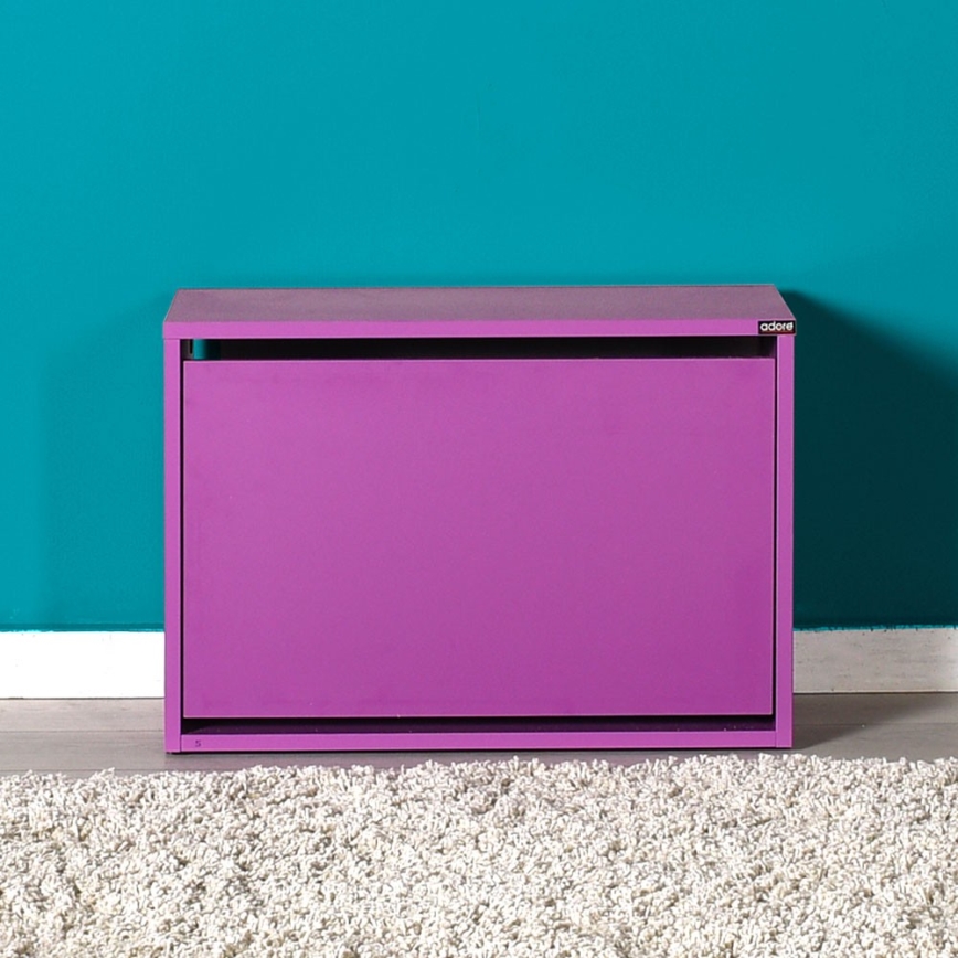 Cipősszekrény 42x60 cm lila