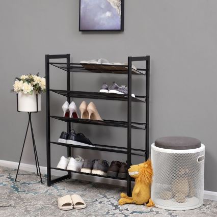 Cipőszekrény ALVORO fekete