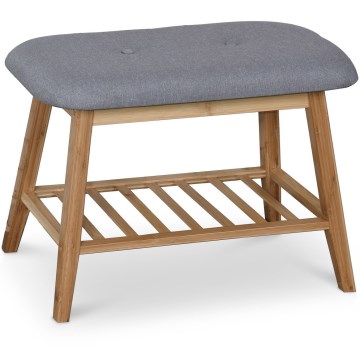 Cipőtároló 44x60 cm szürke/beige