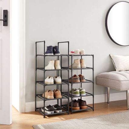 Cipőtartó ALVORO fekete