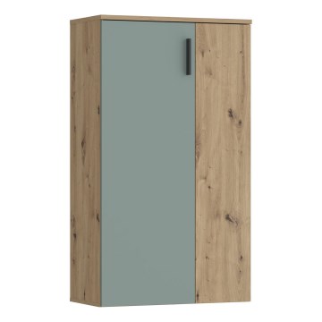 Cipőtartó ETON artisan tölgy/zöld