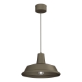 CLASS bronzszínű zsinóros csillár 1xE27/15W/230V