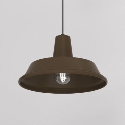 CLASS kábelen függesztett csillár 1xE27/15W/230V barna