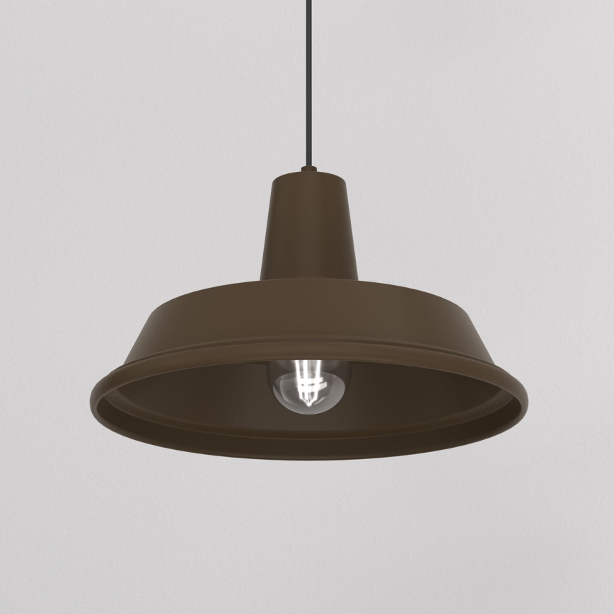 CLASS kábelen függesztett csillár 1xE27/15W/230V barna