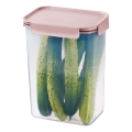 CLASSIC PLUS élelmiszertartó doboz, 4 l, rózsaszín/átlátszó