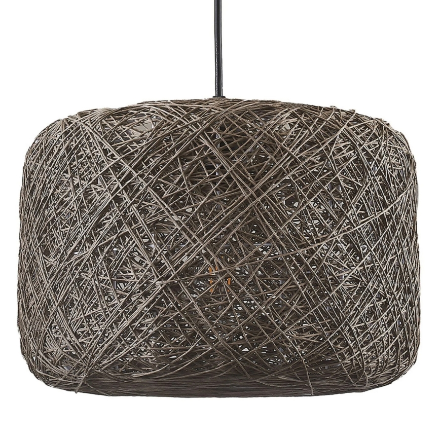 CLEA kábellel függesztett csillár, 1x E27 / 20W / 230V, átmérő 30 cm, antracit