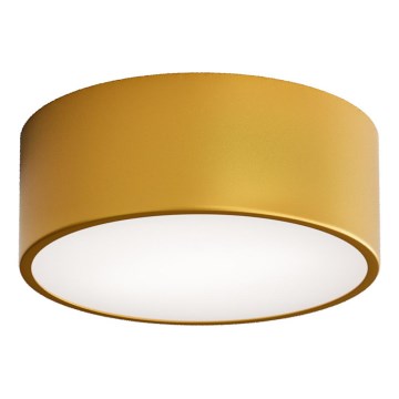 CLEO fürdőszobai mennyezeti lámpatest érzékelővel, 1xE27/24W/230V, átmérő 20 cm, IP54, aranyszínű